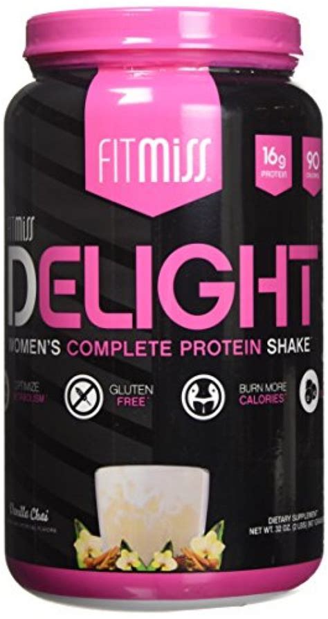FitMiss Delight Protein Powder / Nutritional Shake Review.
